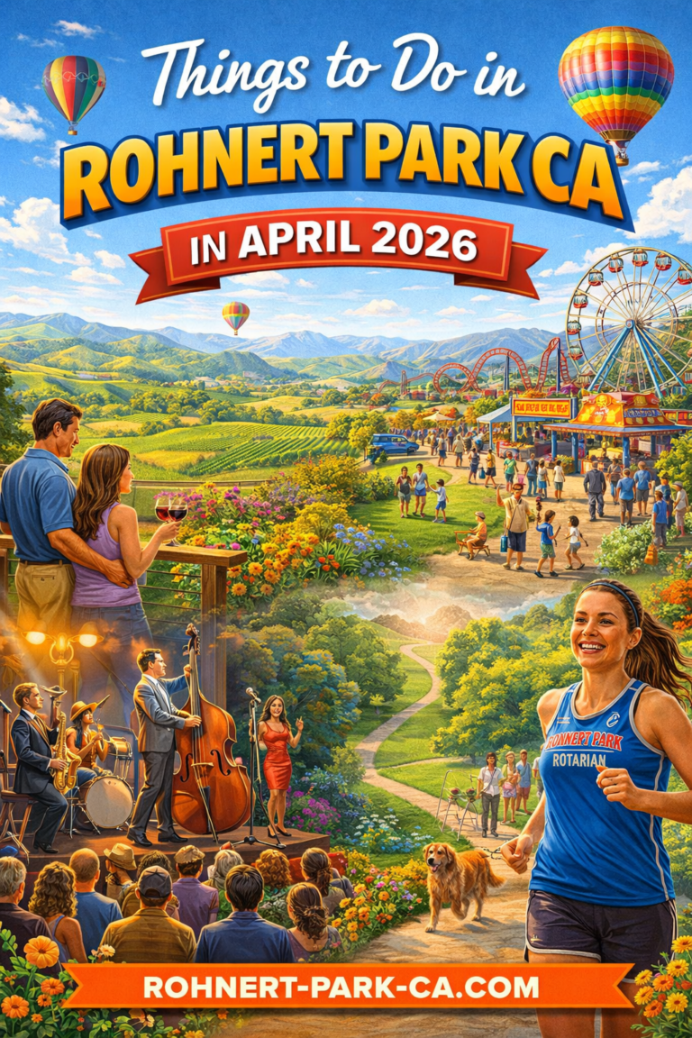 Read more about the article Events and Things to do in Rohnert Park in April 2026
