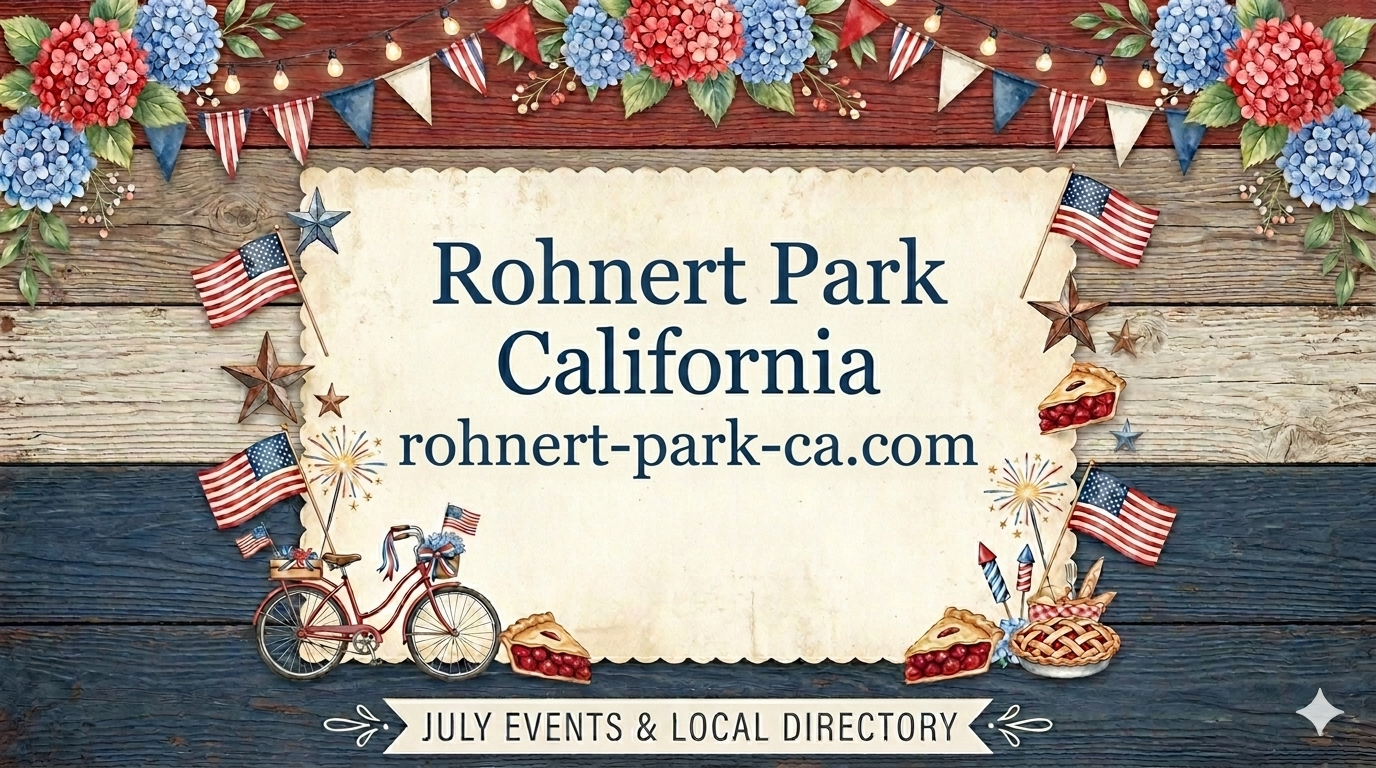 You are currently viewing Events and Things to do in Rohnert Park in July 2026